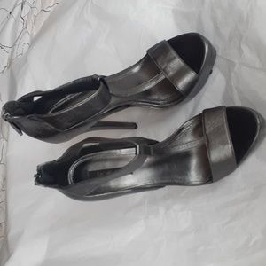 Rachel Zoe platform leather heels sz 9